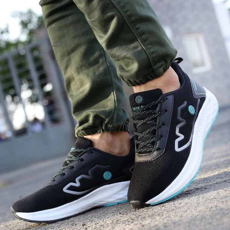 Bacca Bucci Black Essential All-Purpose Running Shoes for Men | Best Price UAE